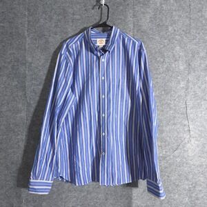 Brooks Brothers‎ Red Fleece Mens XL Button Down Shirt Striped Long Sleeve
